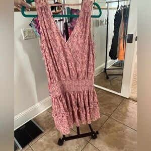 Pink ramy brook dress